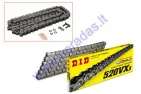 CHAIN FOR DID520VX2-120ZB CHAIN TYPE 520, 120 LINK, X-RING