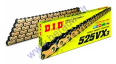 CHAIN FOR DID525VX3GB-118ZB, CHAIN TYPE 525, 118ZB LINK, X-RING