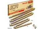 Motorcycle chain type 520 D10  116 links DID520ERT3-116 Gold AND Gold