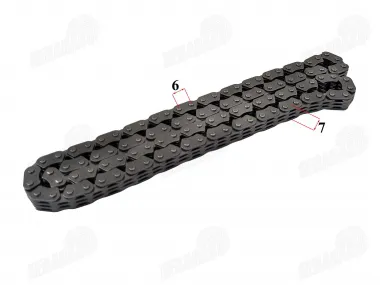 TIMING CHAIN FOR MOTORCYCLE 102 links ATV BASHAN 250 7 layers thickness