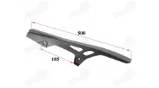 Chain protection for motorcycle fits DB50PRO