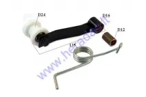 Chain tensioner for quad bike