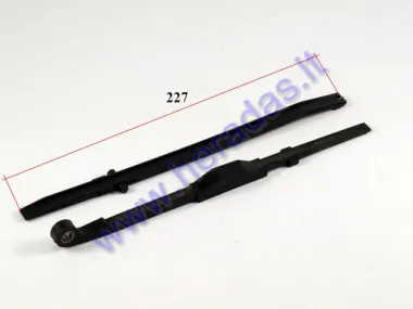 Chain guide/tensioner for scooter