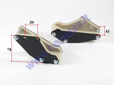 Chain guide for motorcycle