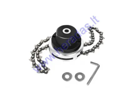 CHAIN BLADE FOR BRUSH CUTTER HEAD