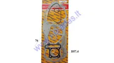 Gearbox gasket set for air-cooled quad bike 150cc GY6 D57