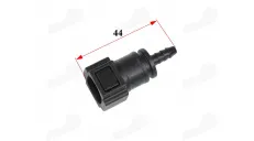 Quick connect fuel fits RUBI50, FLASH50