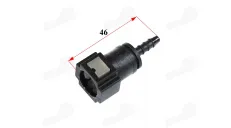 Quick connect fuel fits RUBI50, FLASH50
