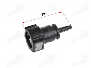 Quick connect fuel fits RUBI50, FLASH50