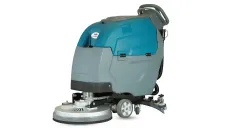 Self-propelled floor washing sweeping machine