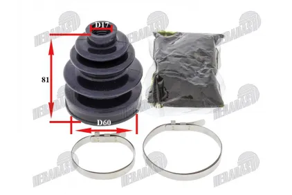 Guma granatos priekis,galas ,išorė,vidus Yamaha, Kawasaki, Polaris, Honda, Can-Am Suzuki vidus 17mm, ilgis 81mm, išorė 60mm Guma granatos priekis,galas ,išorė,vidus Yamaha, Kawasaki, Polaris, Honda, Can-Am Suzuki vidus 17mm, ilgis 81mm, išorė 60mm