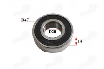 BEARING 20x14x47 20/14/47 ABE9047