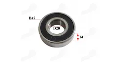 BEARING 20x14x47 20/14/47 ABE9047