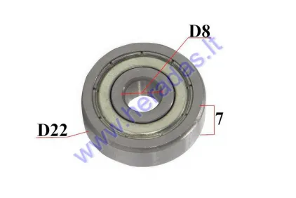 BEARING 8/22/7