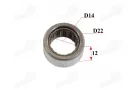 Needle bearing 12x22x14 12/22/14 fits CHAMP DELTA