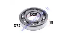 Crankshaft bearing for ATV quad bike, motorcycle 63/32x1/C3   28/72/18