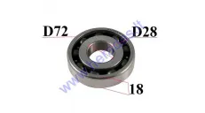 Crankshaft bearing for  ATV, motorcycle MTL250 ZS172 63/28x1E2/P5 28/72/18