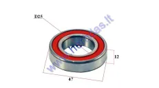 WHEEL BEARING FOR MOTORCYCLE KTM 25/47/12 NTN