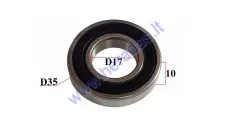 Wheel bearing 17/35/10