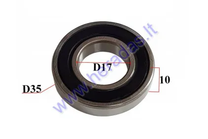 Wheel bearing 17/35/10