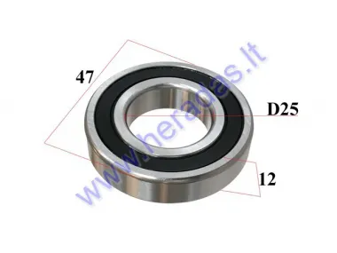 WHEEL BEARING 25/47/12  SKF