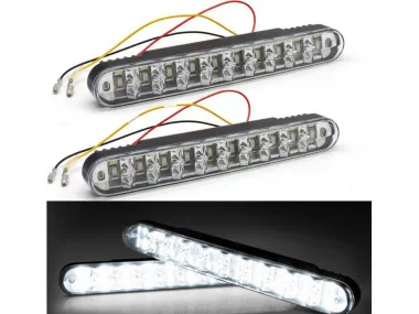 HALOGENAI DIODINIAI 20 LED E4 RL 190x27x40mm 3 laidai