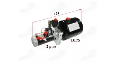 Hydraulic station  60/72V 1.2KW for electric cargo tricycle fits KING BOX 2SAVIVARTIS JP3900SAV