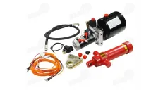 Hydraulic station kit with hydraulic cylinder 60/72V 1.2KW for electric cargo tricycle fits KING BOX 2SAVIVARTIS JP3900SAV