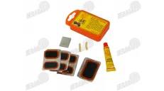 Įrankis padangos remontui (klijai, lopeliai)