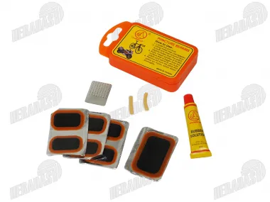 Įrankis padangos remontui (klijai, lopeliai)