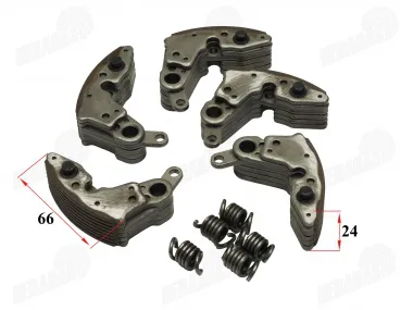 Centrifugal clutch pads Yamaha YFM660FA YXR660FA YFM660 Grizzly Rhino 660