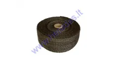 Išmetimo termoizoliacinė juosta 5cmx10m Exhaust Wrap Termo juosta