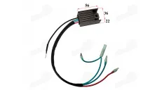 Voltage regulator 4-pin Yamaha 63M-81960-00-00, 63M819600000 SH643A-12 SH643A12 charging relay