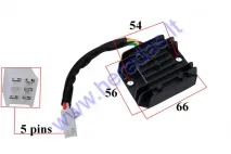 Įtampos reguliatorius 5 kont keturračio motociklo BASHAN 200cc