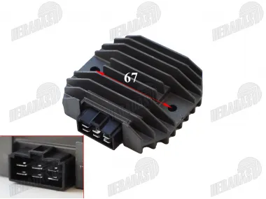 ĮTAMPOS REGULIATORIUS 6 KONTAKTŲ MOTOCIKLO Yamaha FZS1000 FAZER