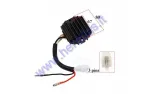 VOLTAGE REGULATOR 5 PIN (3+1+1) FOR ATV QUAD BIKE Yamaha 250-600cc YFM 350cc 4KB-81910-02-00