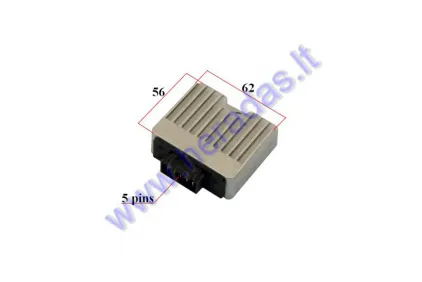 Įtampos reguliatorius (krovimo rėlė) 5 kontaktų motorolerio 50-100cc Piaggio,Gilera,Aprillia 4T