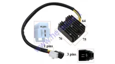 VOLTAGE REGULATOR RECTIFIER6 PINS (3+2) FOR MOTOCYCLE