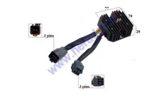 Įtampos reguliatorius (krovimo rėlė) 6 kontaktų (3+3) Kymco MXU 50-250cc 31600-LBA7-900