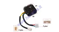 VOLTAGE REGULATOR (RECTIFIER) 5+3 PIN FOR motocycle Honda Dominator NX650 31600-MY2-621