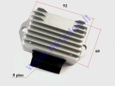Įtampos reguliatorius (krovimo rėlė) 8 kont motorolerio 50-125cc
