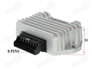 Įtampos reguliatorius (krovimo rėlė) 8 kont motorolerio 50-125cc