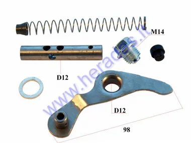 CHAIN GUIDE/TENSIONER FOR moped engine 139FMB  6 PCS KIT