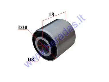 HUB BUSH FOR SCOOTER, ATV QUAD-BIKE MOTORCYCLE 20/18/8  20x18x8