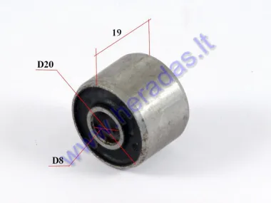 Hub bush for scooter, ATV quad bike 20/19/8  20x19x8
