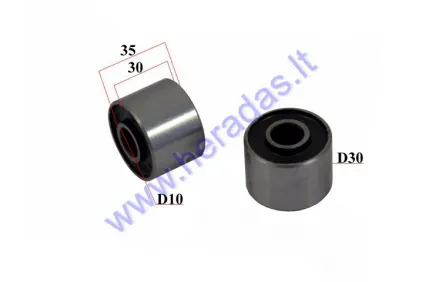 ĮVORĖ MOTOROLERIO, ATV KETURRAČIO MOTOCIKLO KOMPLEKTAS 2 VNT. 10X30X35