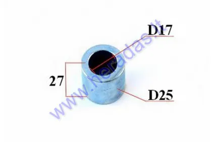 Front wheel hub bush for scooter