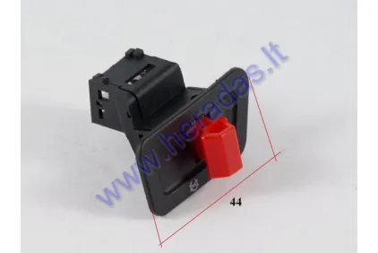 Scooter engine start/kill switch