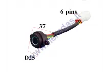 Switch starter-finger reader for electric scooter ROBO