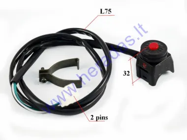 Power switch (engine kill) for motorcycle